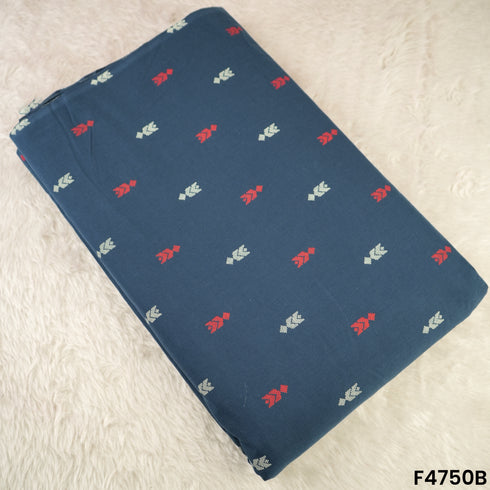 Block Buti Handloom Cotton Fabric- F4750